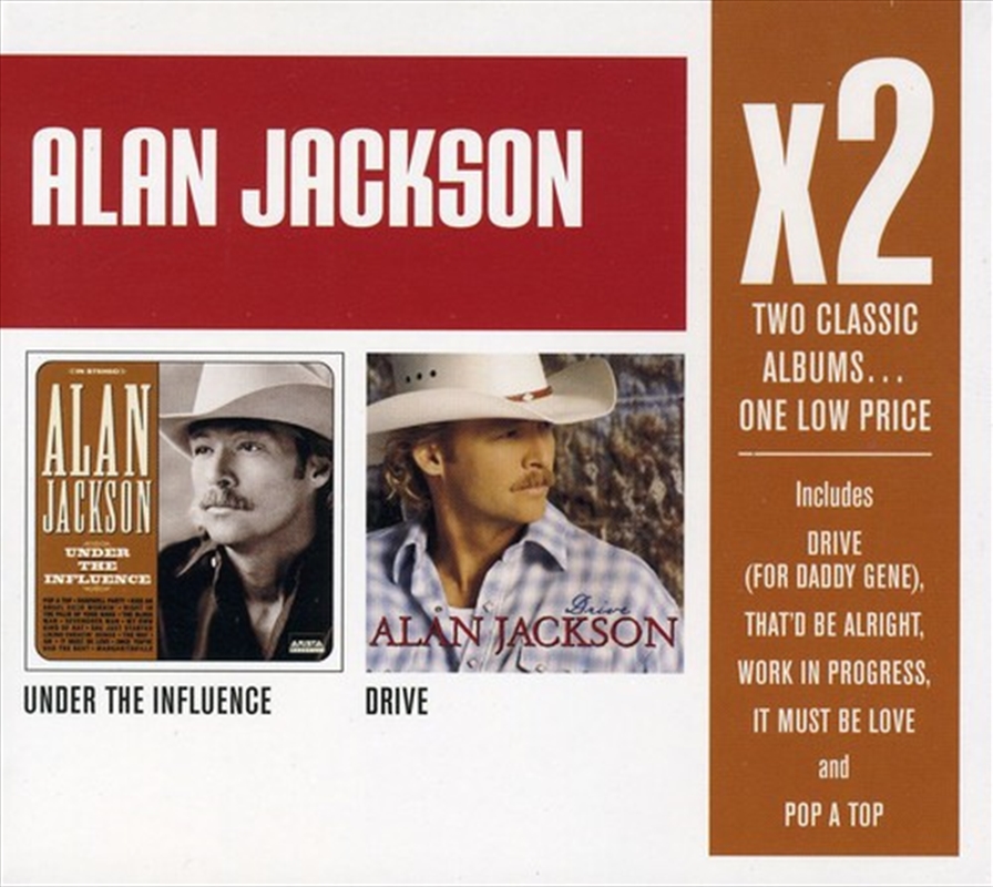 Under The Influencedrive Import By Alan Jackson Country Cd Sanity