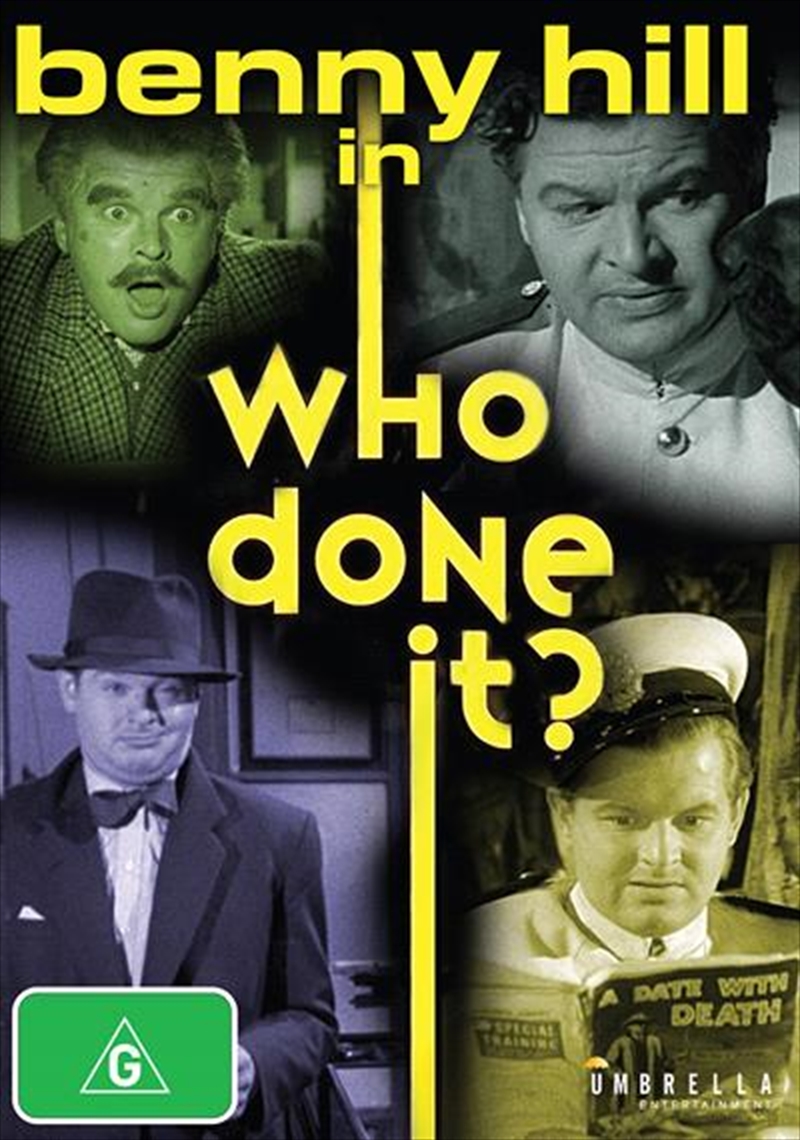 Benny Hill Who Done It? Comedy, DVD Sanity