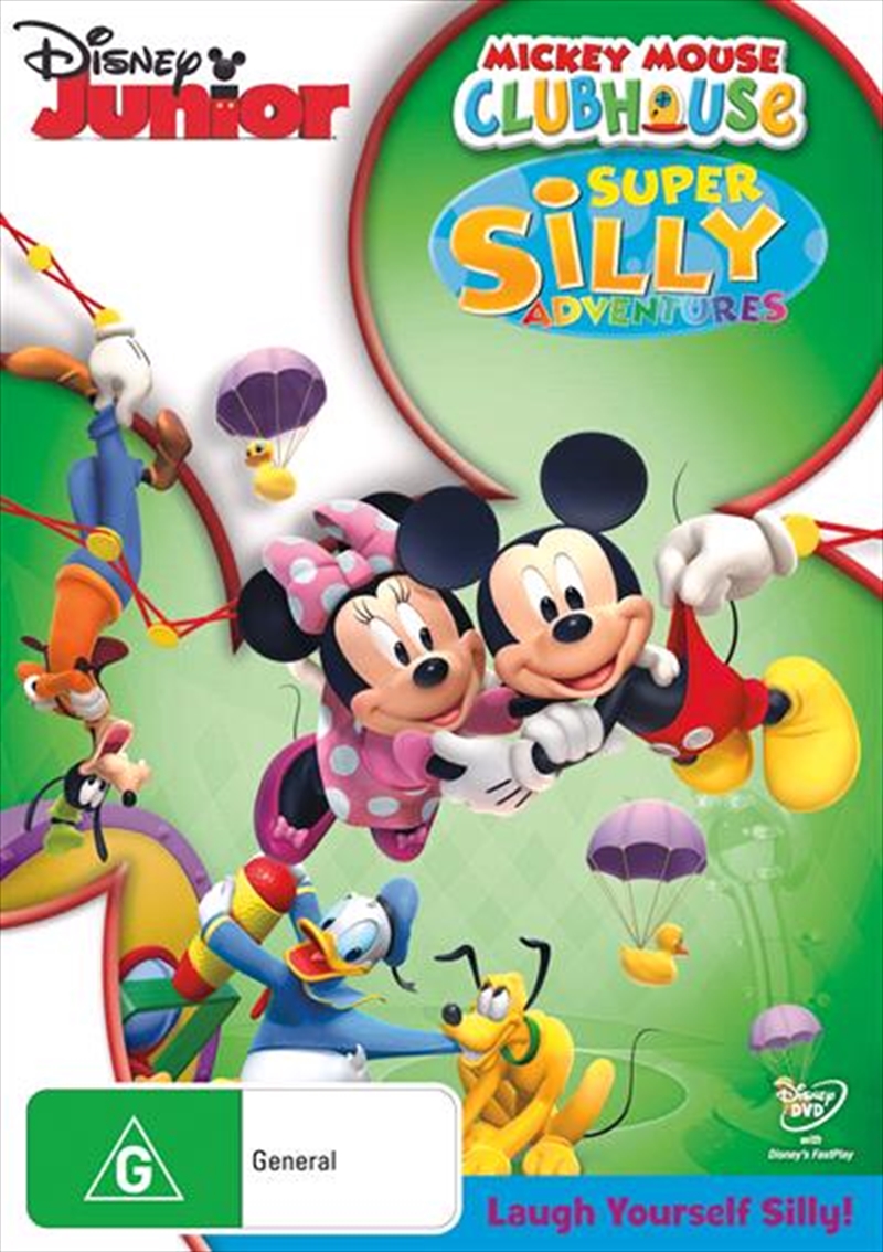 Mickey Mouse Clubhouse Mickey s Super Silly Adventures Disney DVD 