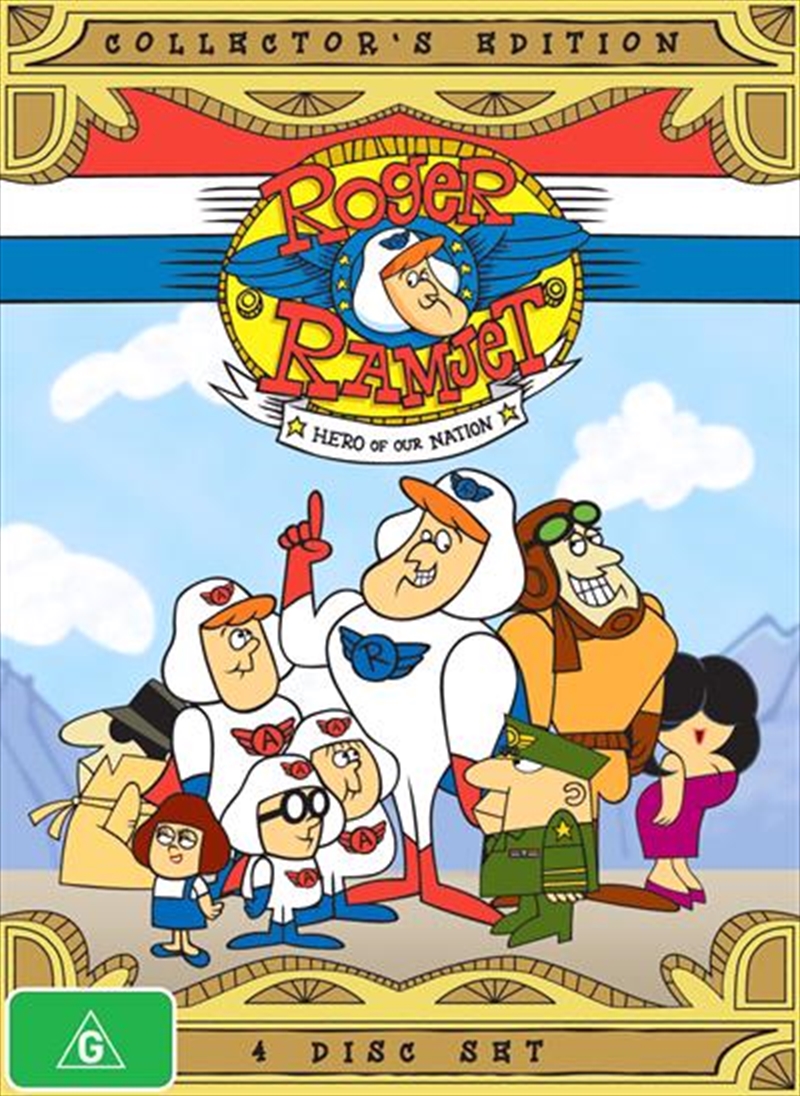 Roger Ramjet Collectors Edition Animated Dvd Sanity