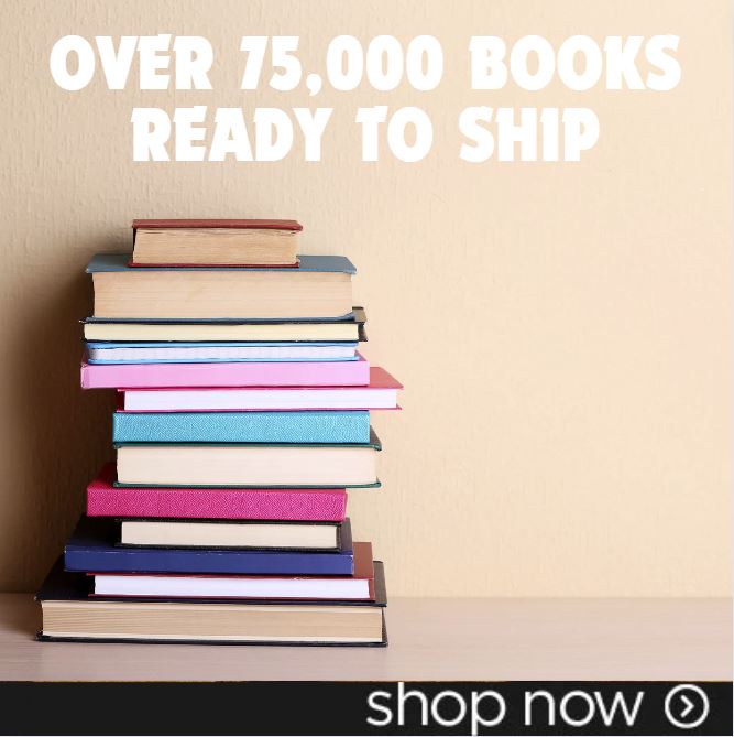 Over 75,000 Books In Stock at Supplier Ready to Ship