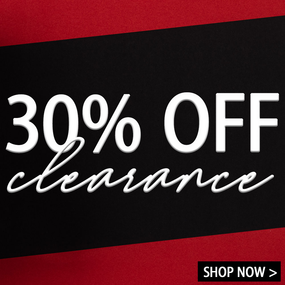 30% Off Clearance