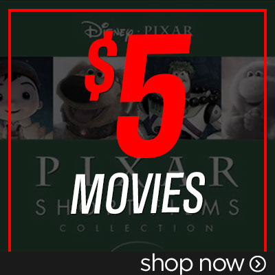 $5 Movies, Tv and Sport on DV & Blu-Ray