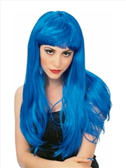 Buy Glamour Blue Wig - Adult