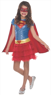 Buy Supergirl Sequin Tutu Costume - Size Toddler