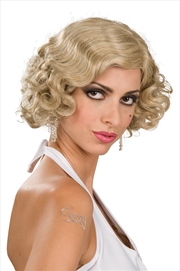 Buy Blonde Flapper Wig - Adult