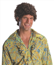 Buy Brunette Tight Afro Wig - Adul