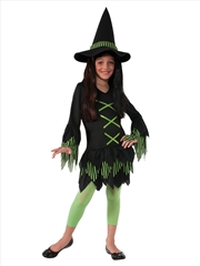 Buy Lime Witch Costume - Size 9-12