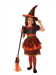 Buy Polka Dot Witch Costume - Size M