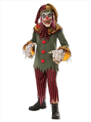 Buy Crazy Clown Costume - Size L