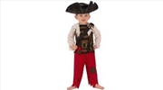 Buy Pirate Matey Costume - Size S