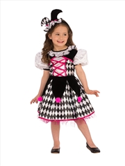 Buy Jester Girl Costume - Size M