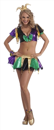 Buy Jester Sexy Costume - Size Std