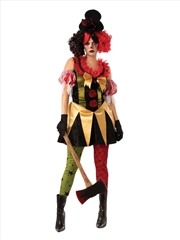 Buy Evil Clown Lady Costume - Size M