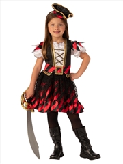 Buy Pirate Girl Costume - Size M