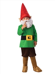 Buy Garden Gnome Boy Costume - Size 3-4Yr