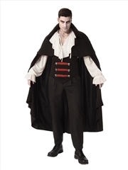 Buy Elegant Vampire Man Costume - Size Xl