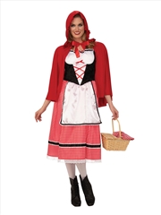 Buy Little Red Riding Hood Ladies Costume - Size S