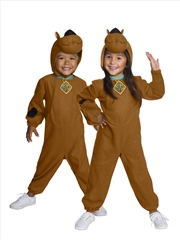 Buy Scooby Doo Costume With Lenticular Badge - Size T