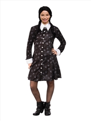 Buy Wednesday Addams Costume - Size S