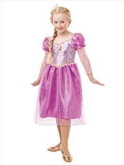 Buy Rapunzel Glitter & Sparkle Costume - Size 3-5 Yrs