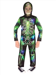 Buy Spooky G-I-D Skeleton Costume - Size 3-5 Yrs