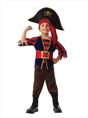 Buy Shipmate Pirate Costume - Size Toddler