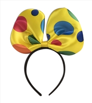 Buy Clown Polka Dot Headband - Adult