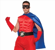 Buy Hero Cape - Blue - Adult