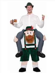 Buy Beer Buddy Piggy Back Costume - Size Std