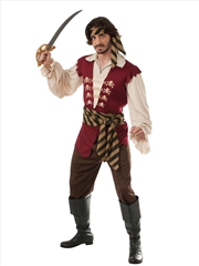 Buy Pirate Raider Costume - Size Std