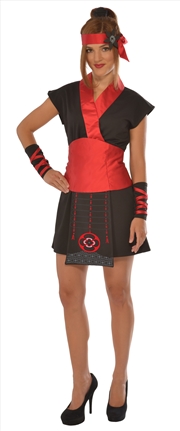 Buy Ninja Female Costume - Size S