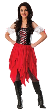 Buy Pirate Female Costume  - Size S