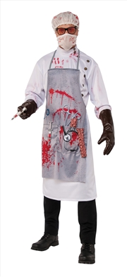 Buy Mad Scientist Costume - Size Xl