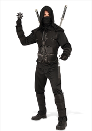 Buy Dark Ninja Costume - Size Xl