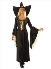 Buy Golden Web Witch Costume - Size M