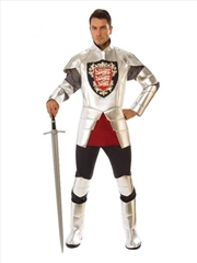 Buy Silver Knight Costume - Size Xl