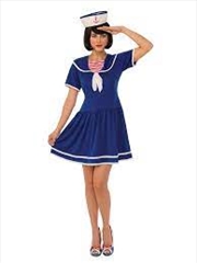 Buy Sailor Lady Opp Costume - Size L