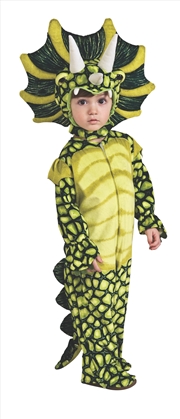 Buy Triceratops Dinosaur Costume - Size T