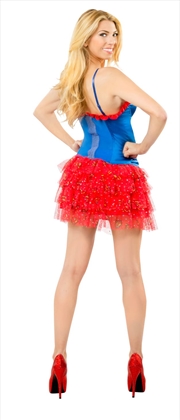 Buy Supergirl Skirt With Sequins Teen - Size Std