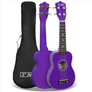 Buy 3rd Avenue Soprano Ukulele - Purple