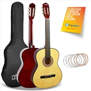 Buy 3rd Avenue Full Size Classical Guitar Pack - Natural