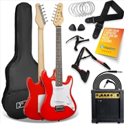 Buy 3rd Avenue 3/4 Size Electric Guitar - Red