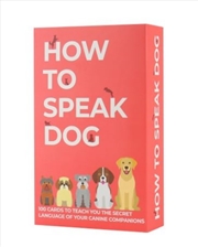 Buy How To Speak Dog