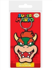 Buy Super Mario - Bowser - Rubber Keyring