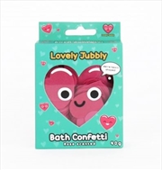 Buy Lovely Jubbly Heart Bath Confetti