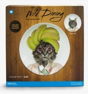 Buy Mustard – Wild Dining – Courtney Cat Ceramic Dinner Plate