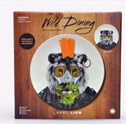 Buy Mustard – Wild Dining – Larry Lion Ceramic Dinner Plate