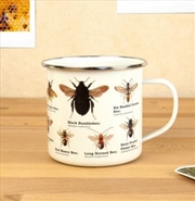 Buy Bee Enamel Mug