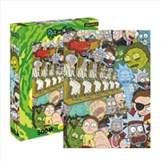 Buy Rick & Morty 500 Piece Puzzle